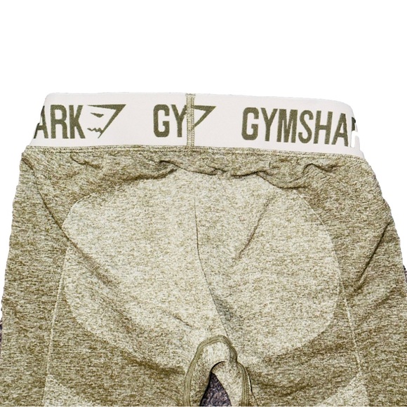GYMSHARK Flex Leggings Khaki Athletic Performance / Olive Green / Small✨ - Picture 9 of 11